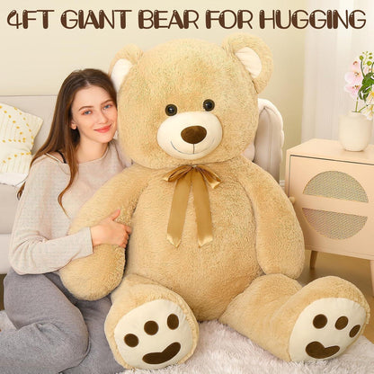 Riesiger Kuschelteddybär 120cm - Weiches Plüschtier Geschenk