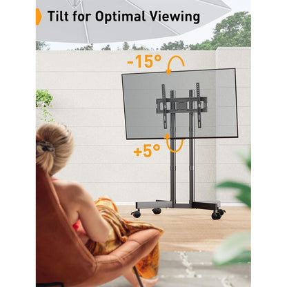 TV Ständer Rollbar 32-70 Zoll Plasma LCD LED Fernseher