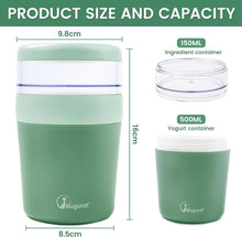 Bugucat Müslibecher to Go 500ml+150ml, Joghurtbecher