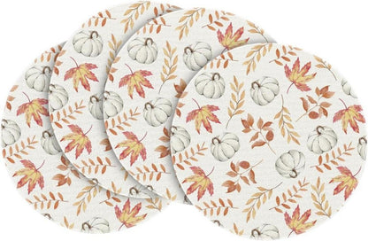 Artoid Mode Herbst Orange Platzsets 4er Set 37cm
