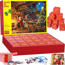 Adventskalender Puzzle 1008 Teile Weihnachtsgeschenk für