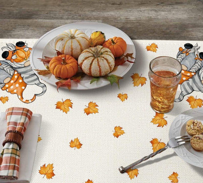 Artoid Mode Herbst Tischdecke 85x85 cm Beige Polyester party