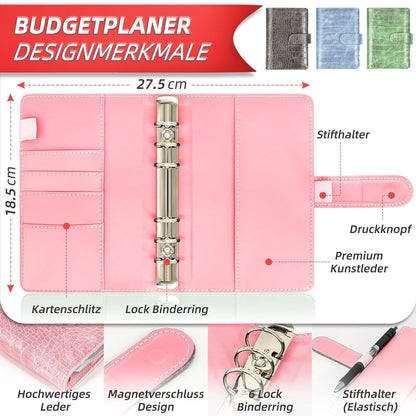 2024 Geld Sparen Challenge Buch mit 8 Spar Challenges Budget Planner A6