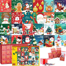 Adventskalender 2024 Puzzle 1008 Teile Weihnachts Jigsaw