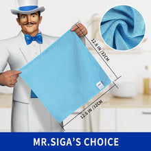 MR.SIGA Mikrofaser Reinigungstücher 32x32cm, 12er Pack