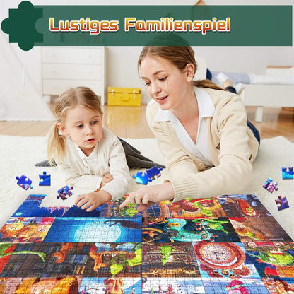 Adventskalender 2024 Puzzle 1008 Teile für Erwachsene und Kinder