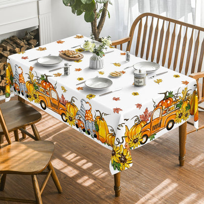 Artoid Herbst Tischdecke 140x200 cm Gelb