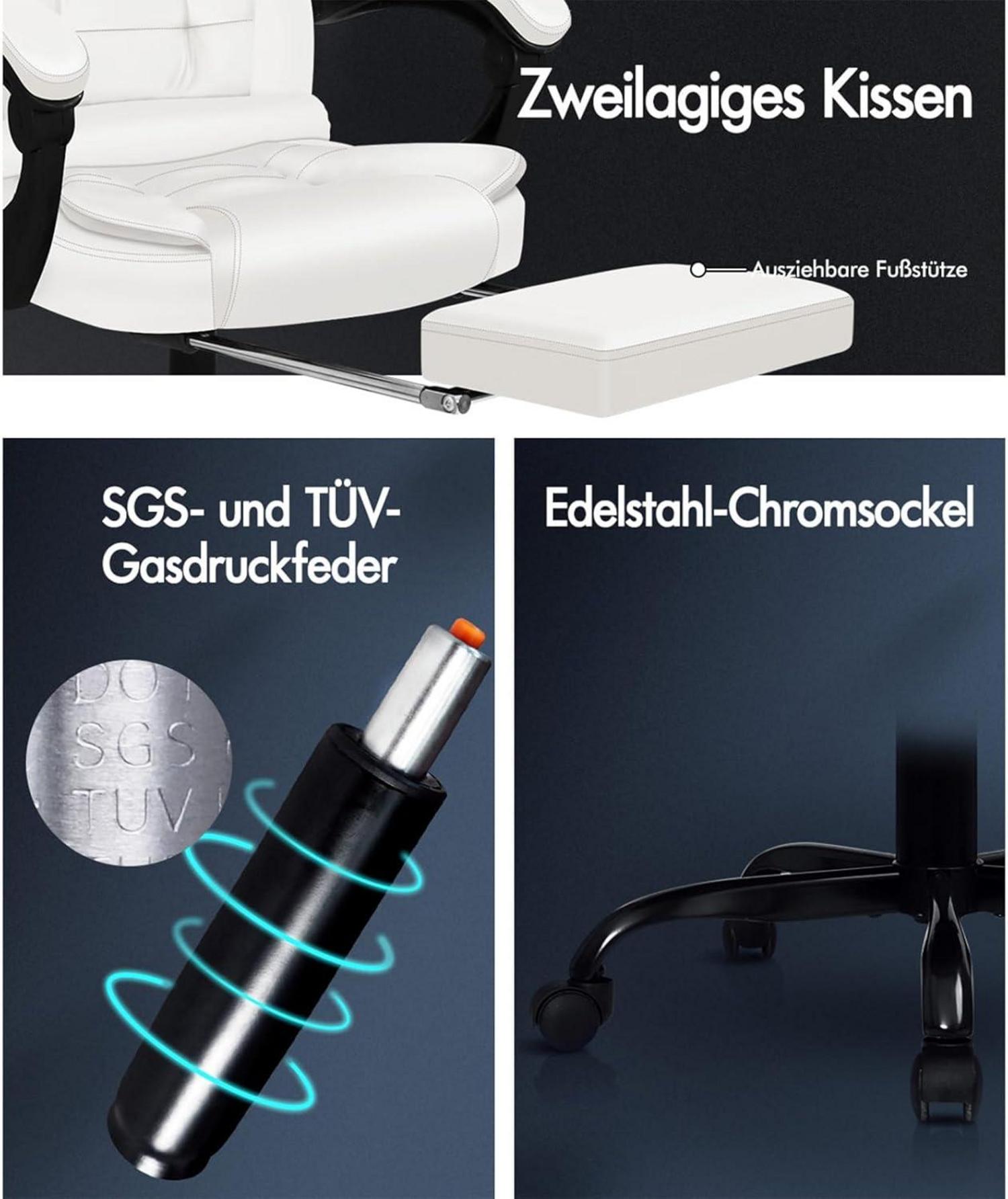 Ergonomischer Gaming-Bürostuhl mit