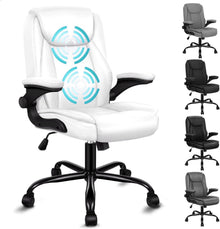 Ergonomischer Massage Bürostuhl mit klappbarer Armlehne und