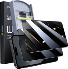 Sichtschutz Schutzfolie iPhone 15 Pro Max Privacy Glas 9H