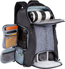 Kamerarucksack wasserdicht mit Stativhalterung, Laptopfach 15,6 Zoll