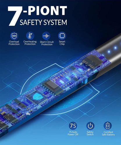 Wiederaufladbares Lichtbogenfeuerzeug USB Kerzenfeuerzeug