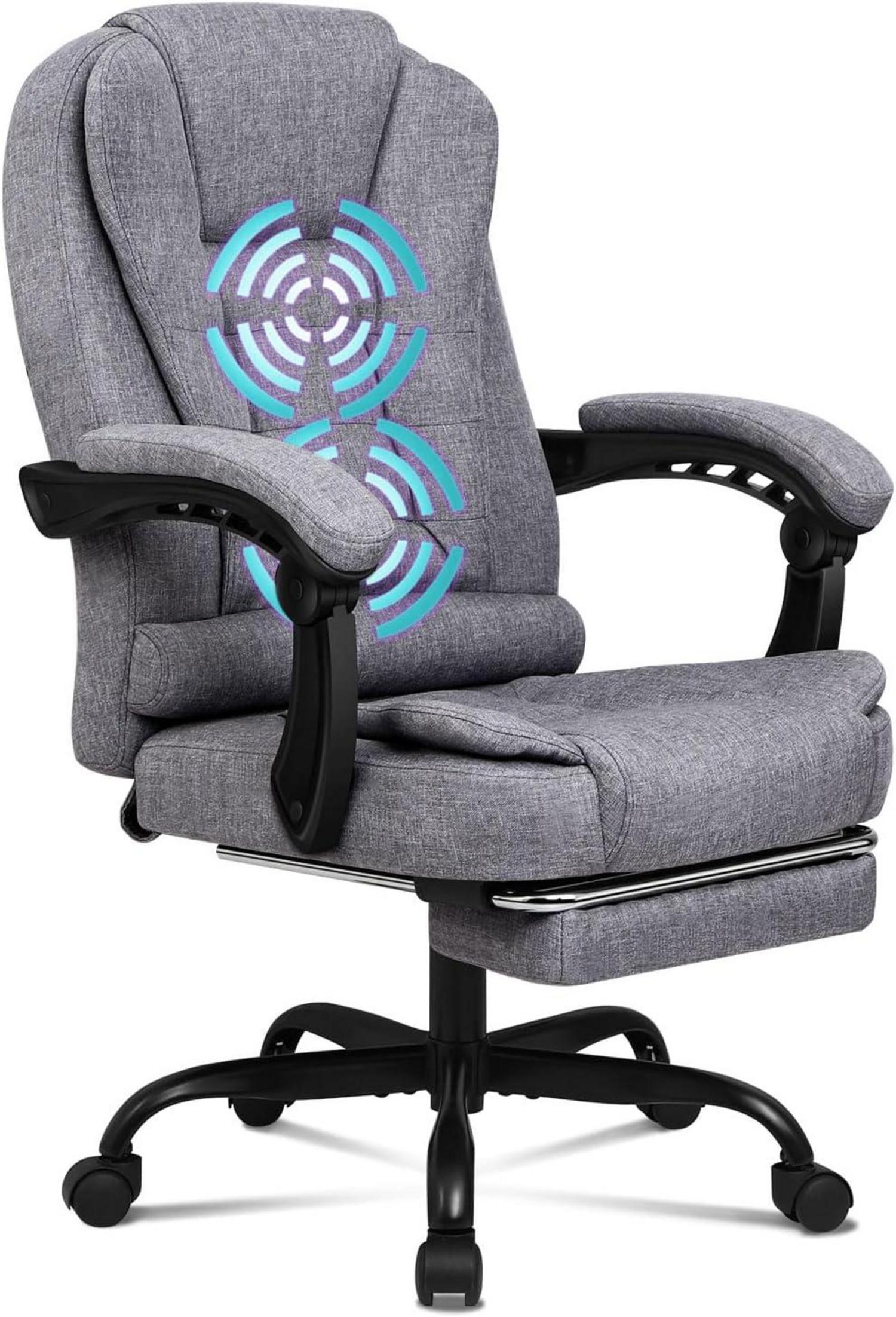 Ergonomischer Gaming-Bürostuhl mit Massagefunktion