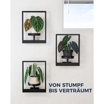 Wandbehang Pflanzgefäße 3er Set – Moderner Pflanzenständer für Zimmerpflanzen