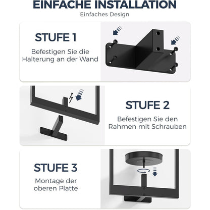 Wandbehang Pflanzgefäße 3er Set – Moderner Pflanzenständer für Zimmerpflanzen
