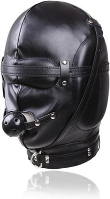 Bondage Kopfmaske BDSM SM Spielzeug Mundknebel Augenbinde