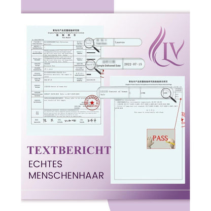 Blond Highlight Echthaar Tressen – Micro Bead Haarverlängerung #18/613