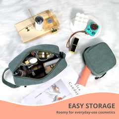 Kosmetiktasche Damen Set Cord Kulturbeutel Make-up Tasche