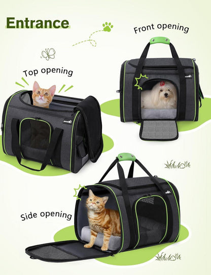 Transportbox Katze Katzentasche Hundetragetasche Schultergurt - XL