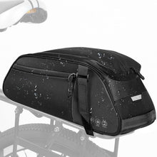 Toptrek 3-In-1 Gepäckträgertasche 8L Volumen mit Regenschutz