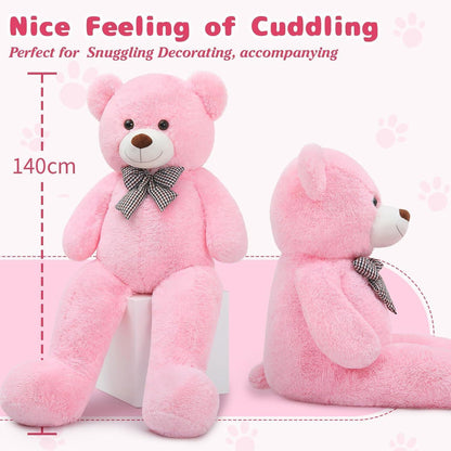 Riesen Teddybär 140cm - Weiches Kuscheltier für Valentinstag & Co.