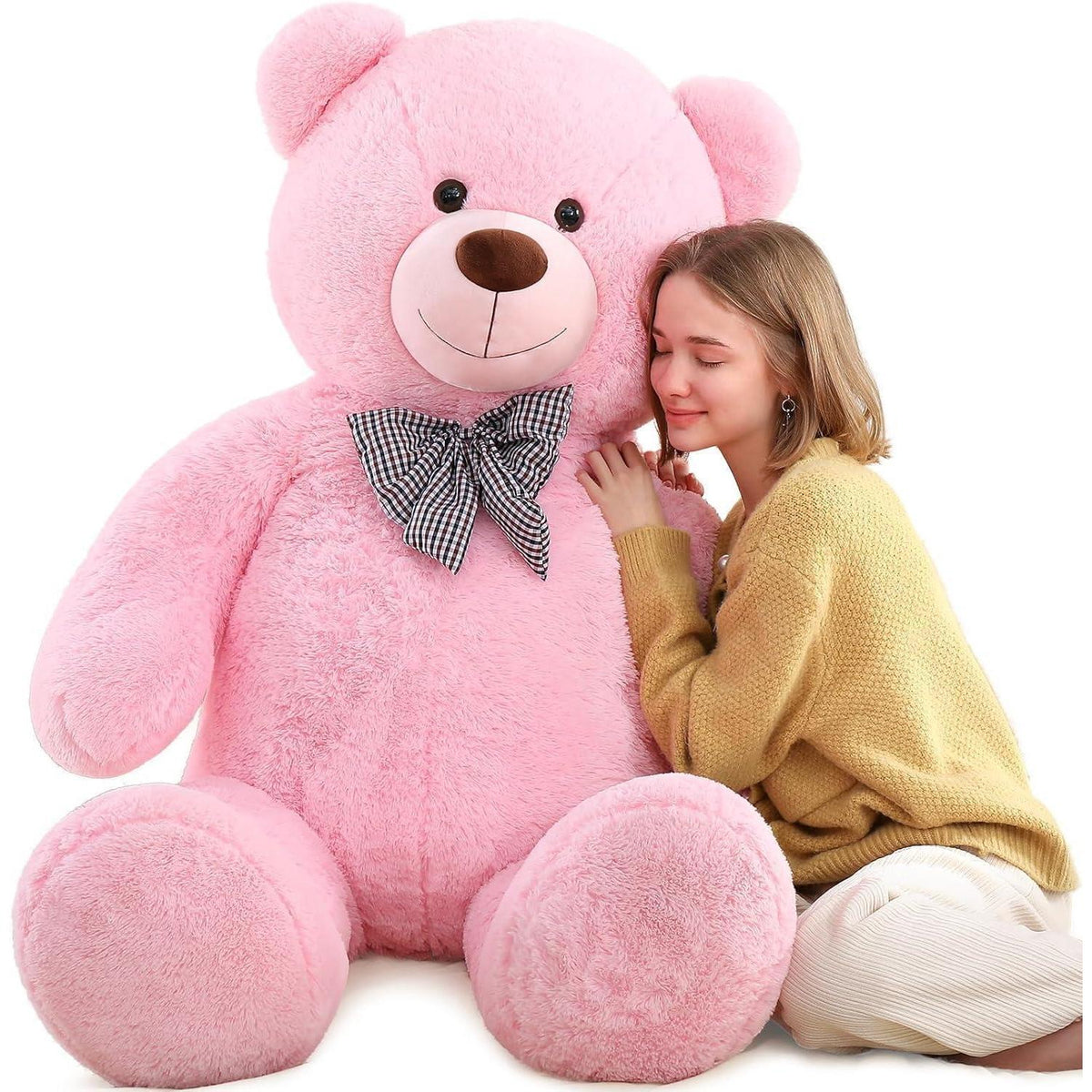 Riesen Teddybär 140cm - Weiches Kuscheltier für Valentinstag & Co.