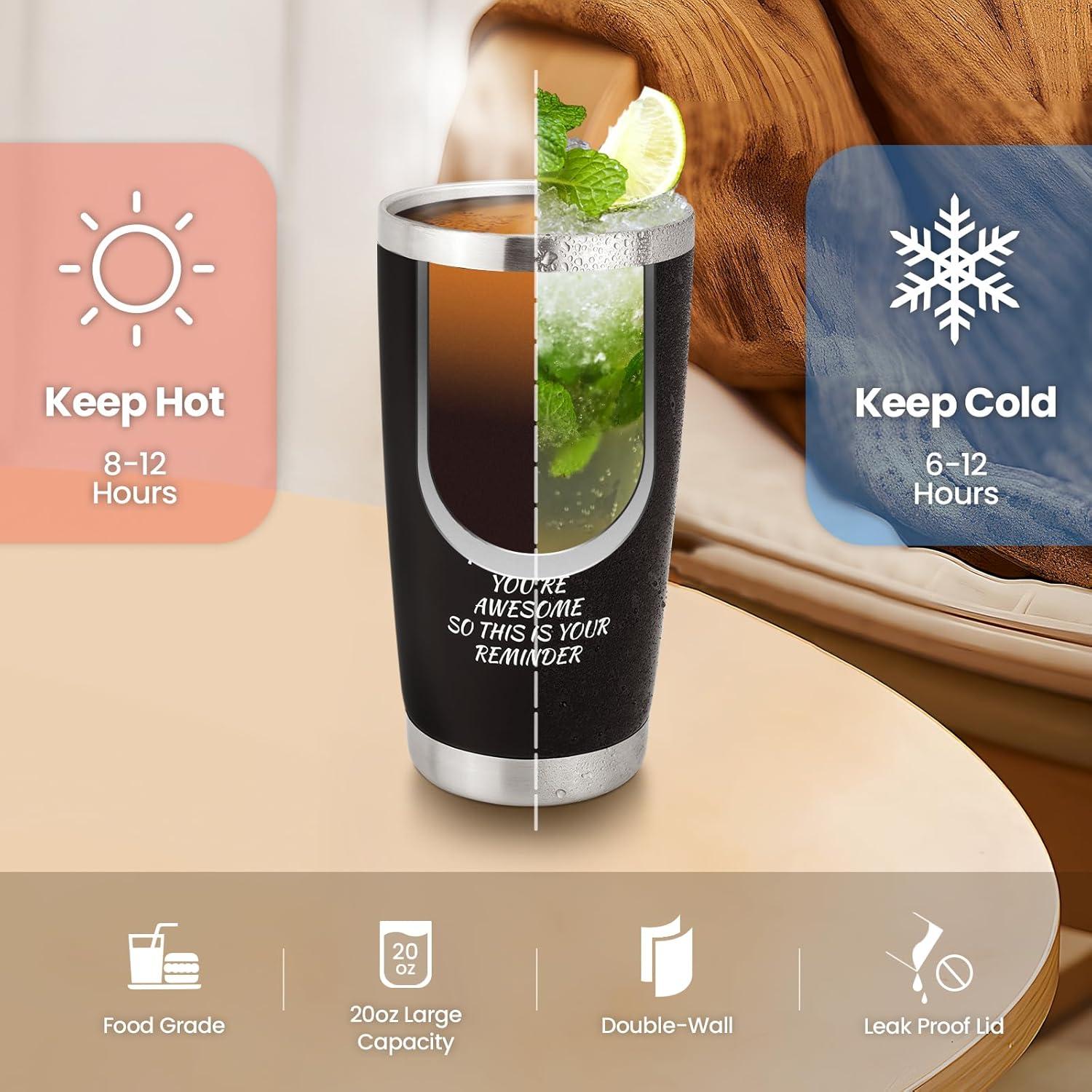 Geschenkset Männer Weihnachten Isolierter Kaffeebecher