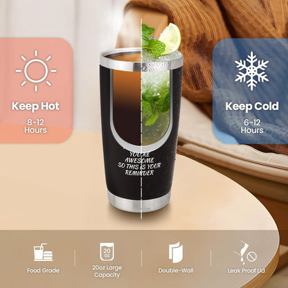 Geschenkset Männer Weihnachten Isolierter Kaffeebecher