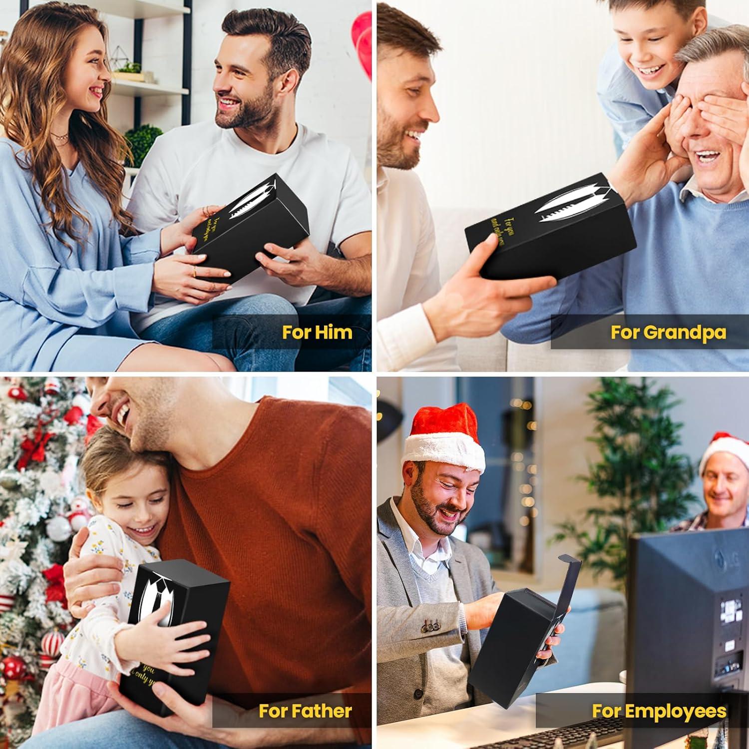 Geschenkset Männer Weihnachten Thermobecher Vatertag Edelstahlbecher