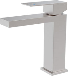 Wasserhahn Bad mit Auslaufhöhe 120mm Edelstahl