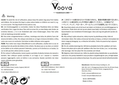 Voova Laptoptasche 15-16 Zoll Notebook Schultertasche