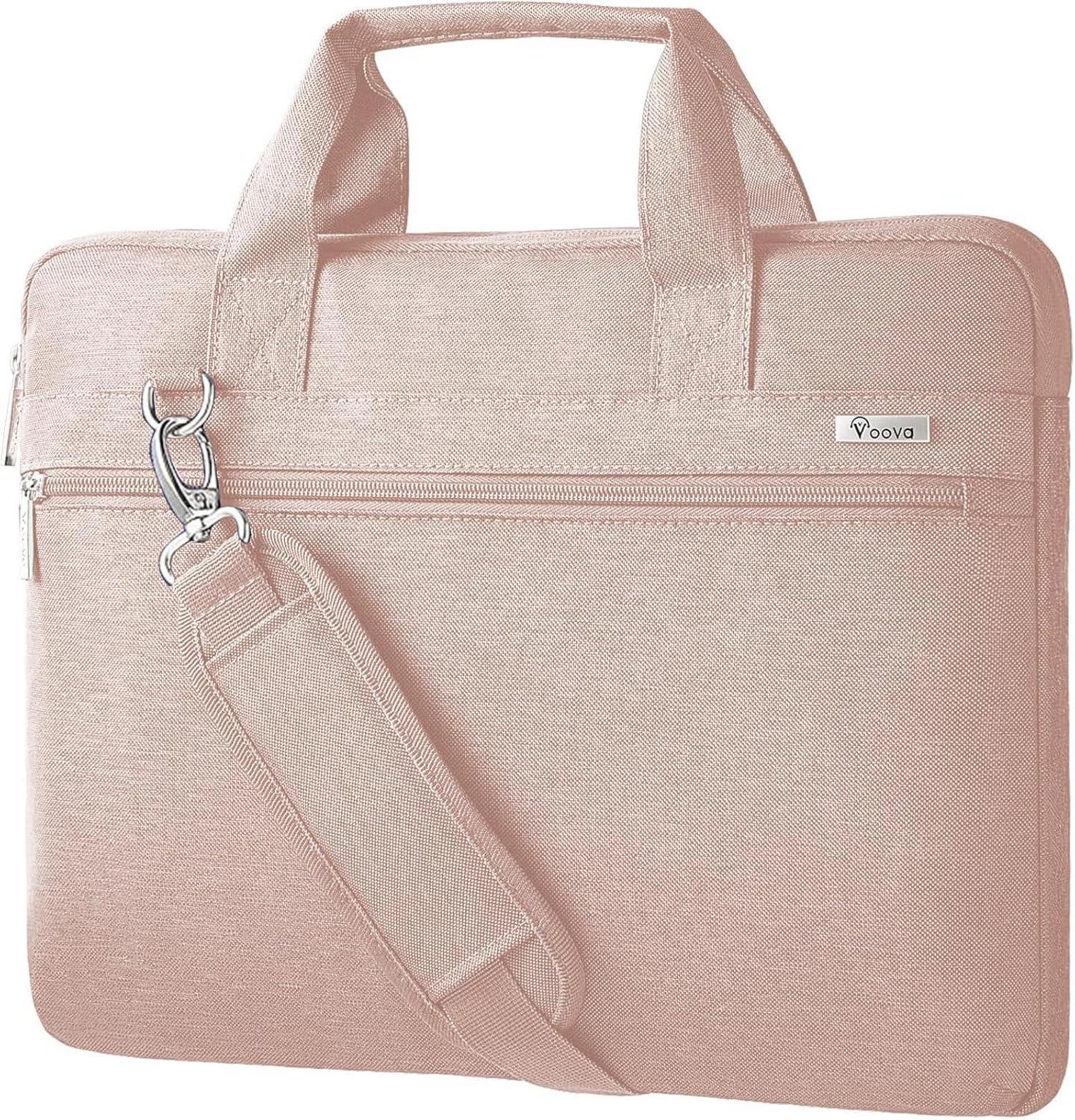 Voova 360°Schutz Laptoptasche 15-16 Zoll Wasserdicht Schwarz