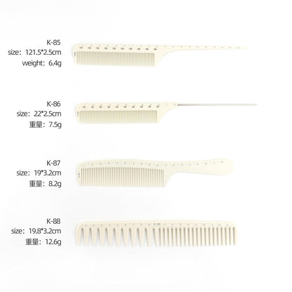 13-teiliges hitzebeständiges professionelles Kamm-Set für Haarstyling