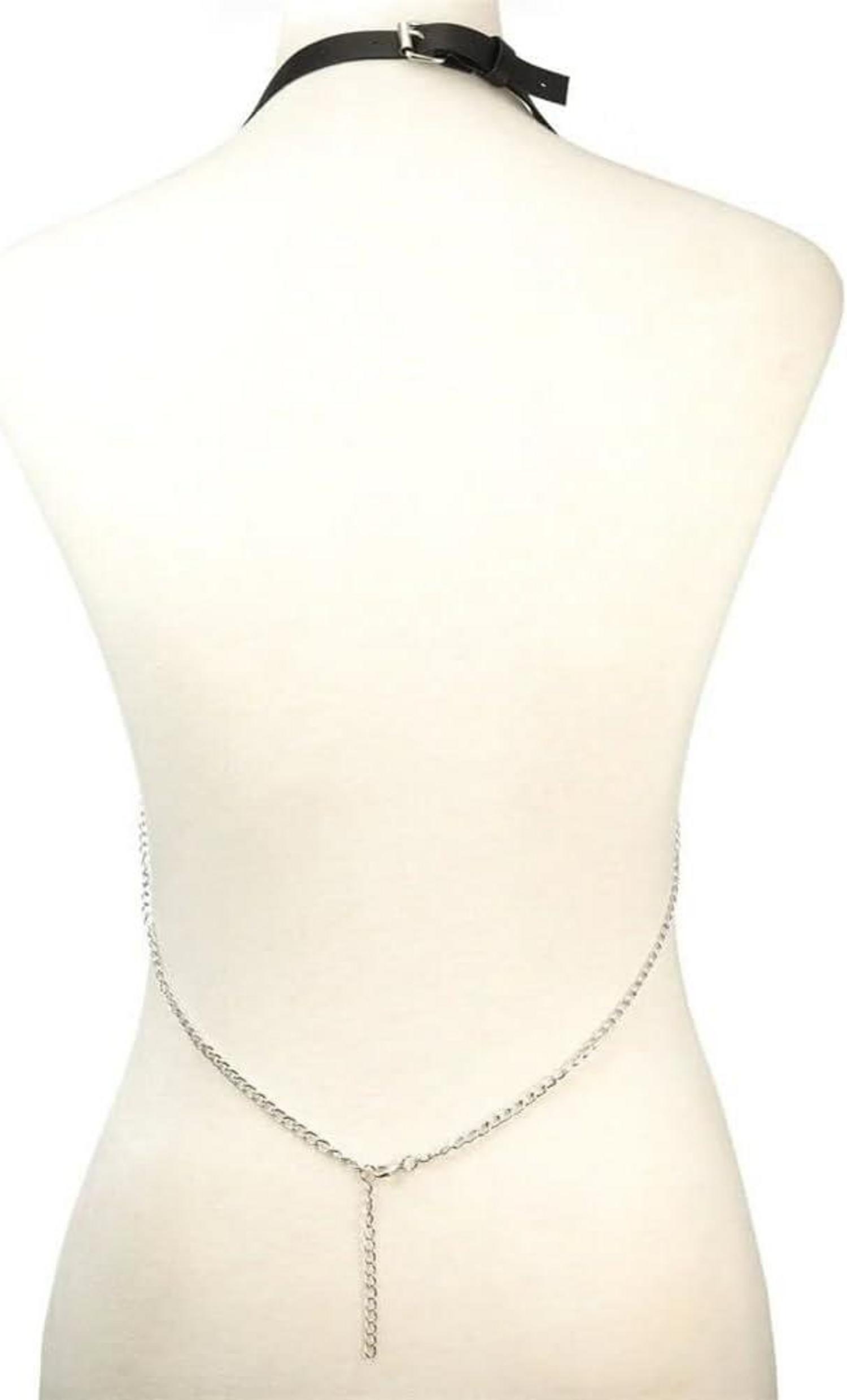 Moinha Punk Leder Harness Damen Brust Harness Gothic Bondage Gürtel