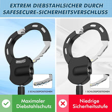 E Scooter Schloss mit Tasche, Hochsicherheitsschloss, 94CM