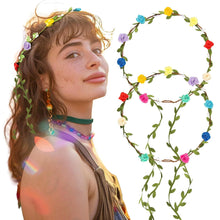 Pride Haarschmuck Blumenkranz Regenbogen LGBT Accessoires