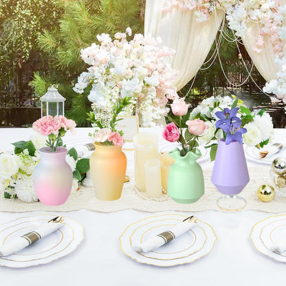 Silikonform Vase 4er Set – DIY Epoxidharz Gießform Vases