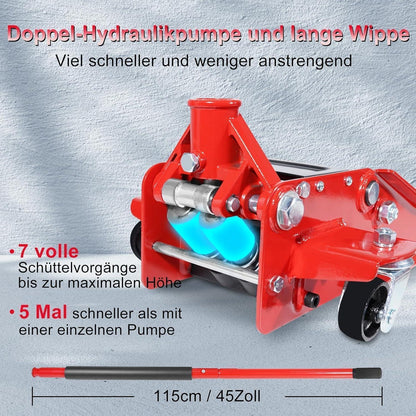 Hydraulischer Wagenheber 3t – Robust & Vielseitig für Werkstatt & Garage