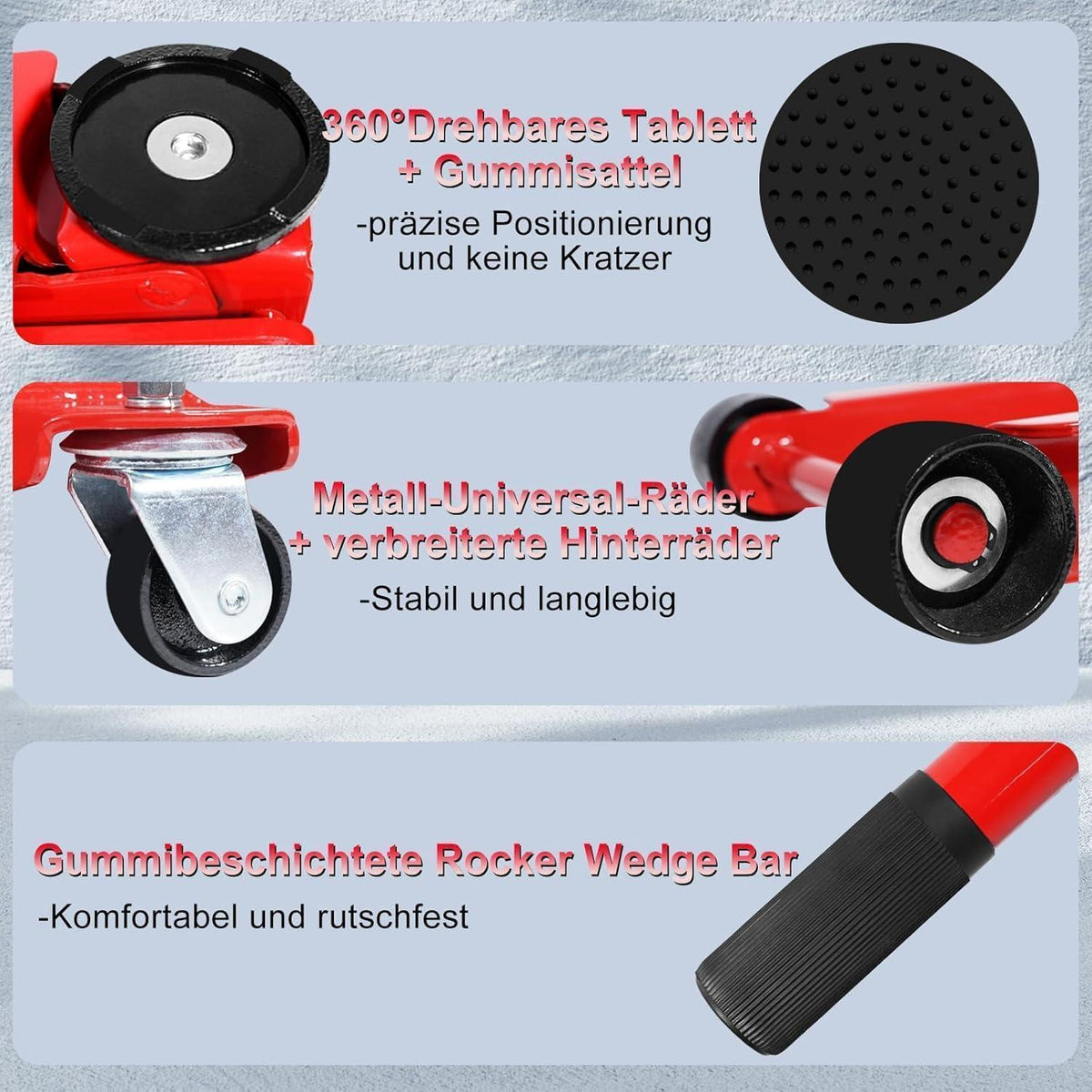 Hydraulischer Wagenheber 3t – Robust & Vielseitig für Werkstatt & Garage