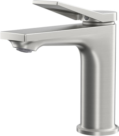 Moderne Wasserhahn Bad Armatur Edelstahl Spotresist Nickel