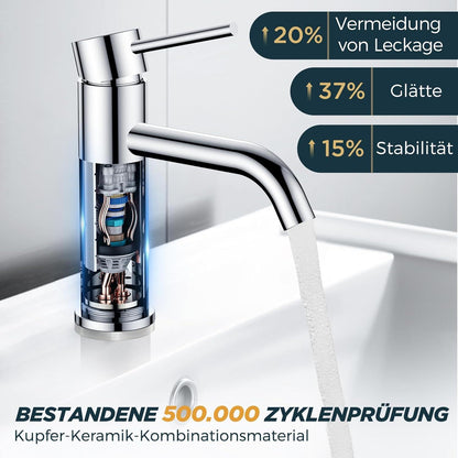 Moderne Einhand-Wasserhahn für