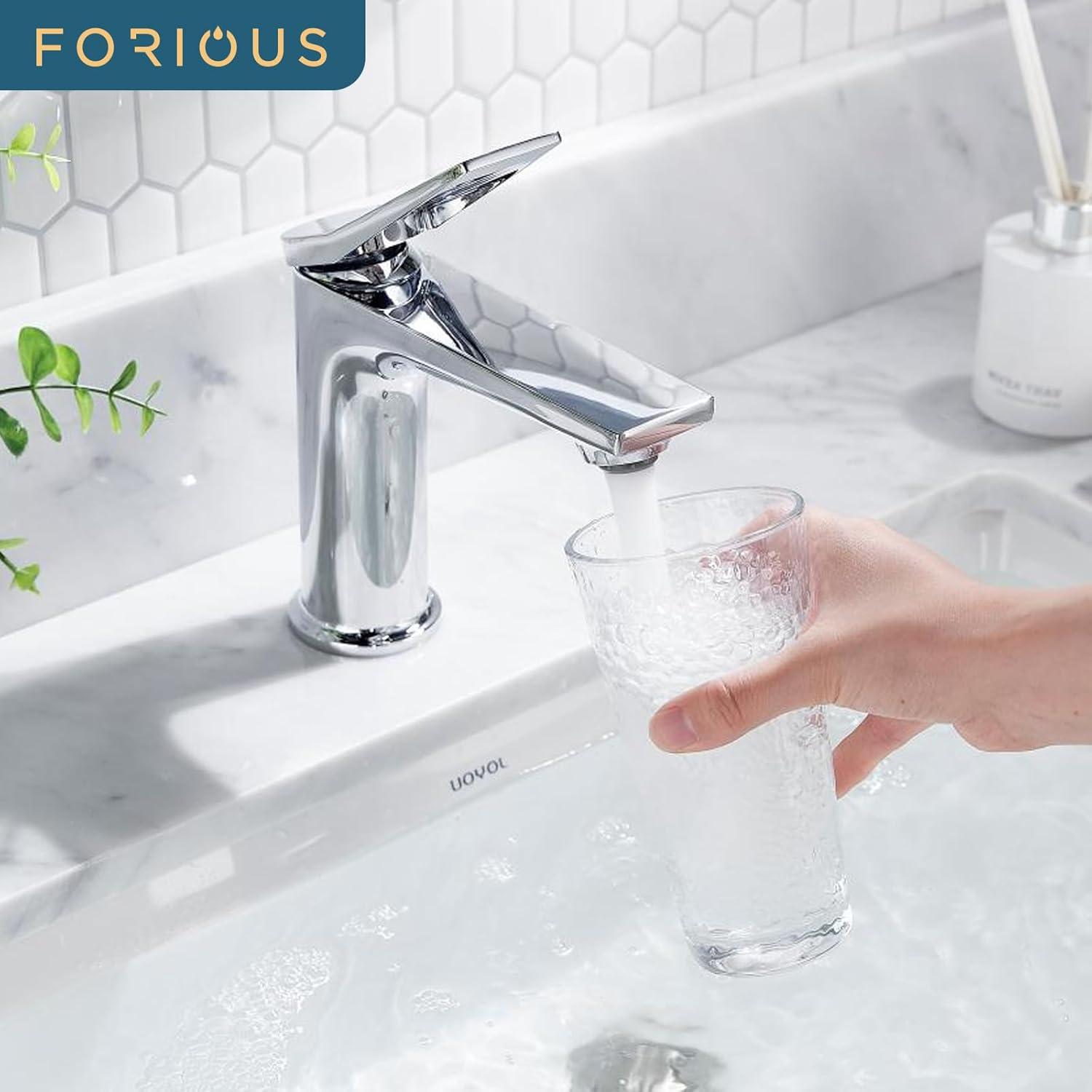 Moderne Wasserhahn Bad Waschtischarmatur Chrom Einhand Mischbatterie