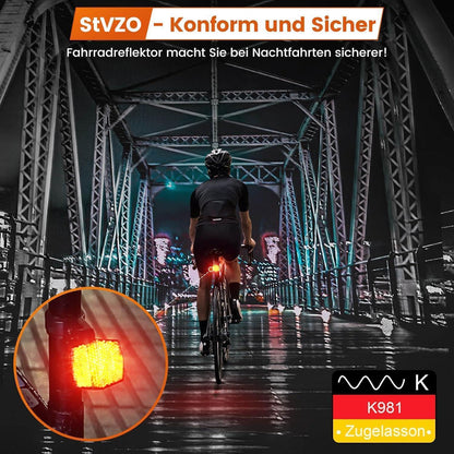 Tavaler Airtag Fahrrad Versteck Reflektoren StVZO zugelassen