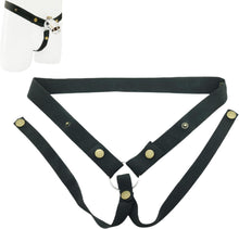 Elastischer Peniskäfig mit Anti-Fall Ring und Verstellbarem Gürtel