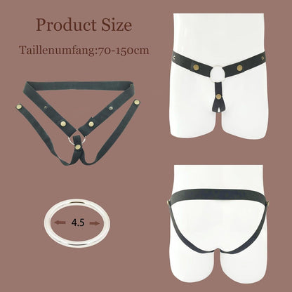 Verstellbarer Peniskäfig Chastity Belt für Männer Cock Cage Keuschheitsgürtel