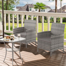 UDPATIO 3-teiliges Gartenmöbel Set für Balkon und Terrasse