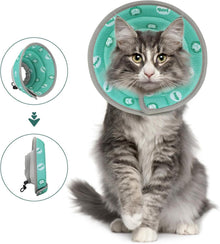 HAPPY HACHI Weiche Halskrause Katze Wunden