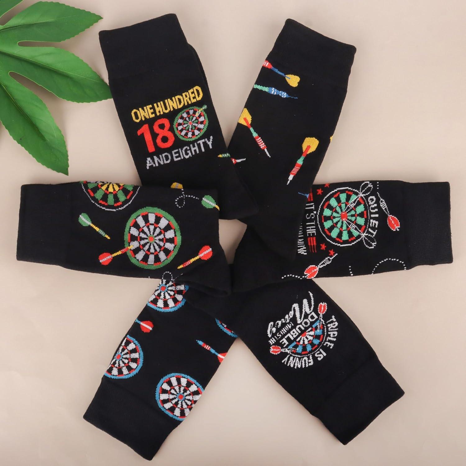 Dart Geschenke Herrensocken 43-46 Darts Zubehör 3 Paar_UNIFORM