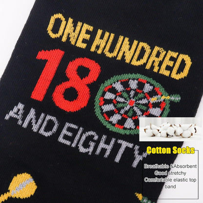 3 Paar Dart Motiv Herrensocken 43-46 Geschenkidee für Männer