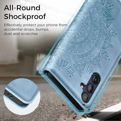 Lederhülle Samsung Galaxy A25 Handyhülle Flip Wallet PU Case